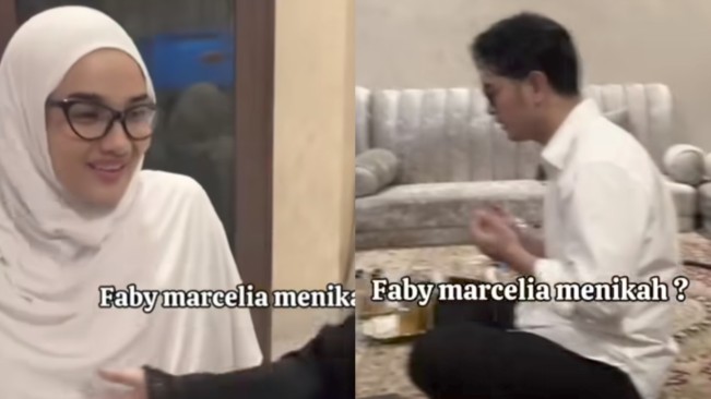 Faby Marcelia dan Ichal Muhammad diduga nikah siri. [Instagram]